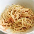 かおるルル's cooksnap of when they made マヨで美味しく簡単♡明太子パスタ.