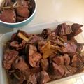 豊美麗青紅's cooksnap of when they made 鶏レバーのオイスターソー酢煮.