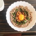 cottonrole's cooksnap of when they made 新発見♪めちゃくちゃ美味い♥釜玉そば.