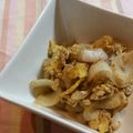 いしまいﾁｬﾝ's cooksnap of when they made 玉ねぎの卵とじウスターソース味.