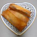 リヴリン's cooksnap of when they made 簡単♡春巻きチョコバナナ.