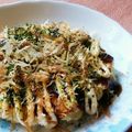 kanakotom's cooksnap of when they made 節約ヘルシー美味♡おから入りお好み焼き.