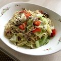 海星★'s cooksnap of when they made 鯖缶で味付けいらず！和風パスタ.
