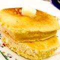 もぐRUN's cooksnap of when they made 牛乳パックで！ふわふわ分厚いパンケーキ♪.