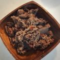 STfam's cooksnap of when they made ピリ辛☆蒟蒻と牛肉の甘辛炒め煮.