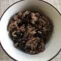 R2016's cooksnap of when they made 黒豆のおこわ.