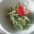 ブウチャン's cooksnap of when they made ツナとマヨぽんドレッシングのサラダ！.