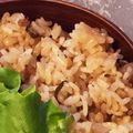 ☆ハルカナ☆'s cooksnap of when they made 塩昆布とシーチキンの炊き込みご飯.