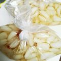 kojyu's cooksnap of when they made らっきょう漬け.