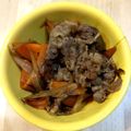 クマフミヲ's cooksnap of when they made ごぼうと牛バラ肉のしぐれ煮.