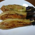 izuninko's cooksnap of when they made ♪焼きなすの　皮をつるんと　剥く方法♪.