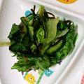 めろんワイン's cooksnap of when they made レタスときゅうりの塩こぶサラダ.