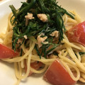Littlemymy's cooksnap of when they made ＊おかひじきとトマトの冷製和風パスタ＊.