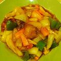 akiko6728's cooksnap of when they made 豚バラ肉で節約！柔らか酢豚♡.