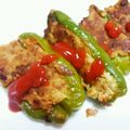 太鼓笛's cooksnap of when they made チーズがとろ～り♥ピーマンの肉詰め.