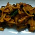 まぶたん's cooksnap of when they made *なすのトマトソースパスタ*.