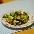 PPCAKE☆'s cooksnap of when they made 夏野菜☆ズッキーニのガーリック炒め☆.