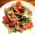 モケ缶's cooksnap of when they made セロリとトマトのごまマヨサラダ.