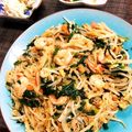 カワムーママ's cooksnap of when they made パッタイ☆市販ペーストでタイ風焼きそば.