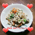 まるりー♬'s cooksnap of when they made おからパウダーで簡単☆白和え.