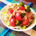 とこきち's cooksnap of when they made 豚のバンバンジー風冷しゃぶサラダ.