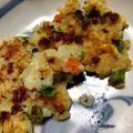 kimberlyママ's cooksnap of when they made かぼちゃチーズおやき 離乳食 後期.