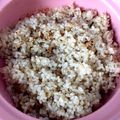 natsu0103's cooksnap of when they made 誰でも簡単！土鍋で炊く玄米ご飯♡.
