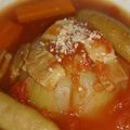 へそみ☆'s cooksnap of when they made レンジで時短♪新玉ねぎ丸ごとトマトスープ.