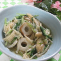 miyuki12's cooksnap of when they made みずなとえのきの煮浸し.