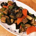 ♡しおはる♡'s cooksnap of when they made ごはんが進む茄子とピーマンのピリ辛炒め.