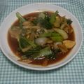 attunIIO's cooksnap of when they made 小松菜とえのきと鶏胸肉＠味噌炒め煮.