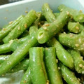 mint's cooksnap of when they made レンジだけで簡単！いんげんのごまあえ.