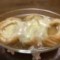 新雪大好き's cooksnap of when they made 車麩で　オニオングラタンスープ.