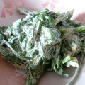 taku--hiro's cooksnap of when they made 簡単：春菊のわさび醤油マヨネーズ和え.