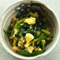 こむぎぱくぱく's cooksnap of when they made 味付け不要☆ほうれん草なめたけ和え物.
