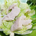 みっくママ's cooksnap of when they made レタスとささみの辛子マヨサラダ.