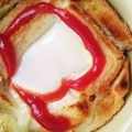 クックM1GIZX☆'s cooksnap of when they made パンの耳と卵のトースト.