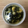かおり♡♡♡'s cooksnap of when they made 簡単！わかめとたまごのスープ.
