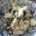 まちゃんの台所's cooksnap of when they made 簡単❁ほうれん草の白和え❁.