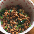 ＊raspberry's cooksnap of when they made 小松菜の納豆和え☆.