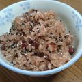 ひーしゃん♡'s cooksnap of when they made 圧力鍋 de うちのお赤飯♡.