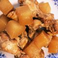 みゅあさん's cooksnap of when they made 鶏手羽元と大根の黒酢さっぱり煮.