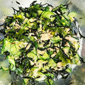 ニシコママ's cooksnap of when they made 簡単！きゅうりとひじきとツナの酢の物.