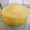 クックU7GQWT☆'s cooksnap of when they made スポンジケーキ（天ぷら粉使用）.