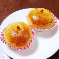 満開丸's cooksnap of when they made プチ♡りんごパン.