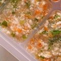 はるかーたん's cooksnap of when they made とりそぼろごはん（離乳食・中期～）.
