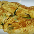 yucco6_09's cooksnap of when they made 小松菜としめじのオムレツ風卵焼き☆.