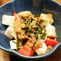 comame1136's cooksnap of when they made トマトと豆腐のサラダ.