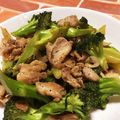 ぴんくみんと's cooksnap of when they made 豚肉とブロッコリーの中華炒め.