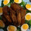 クックAOSROP☆'s cooksnap of when they made 醤油・酢・砂糖で鶏手羽元の煮込み.